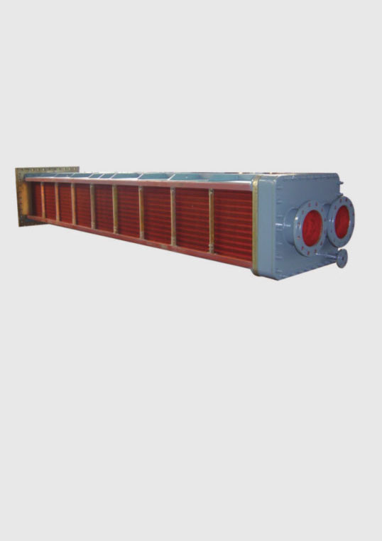 哈電100萬(wàn)發(fā)電機(jī)用立式氫氣冷卻器